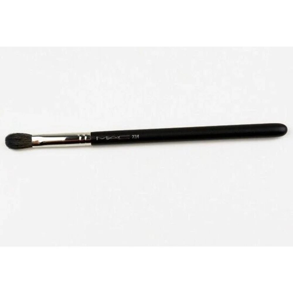 MAC #234 Blending Eye Brush 6.5in ~ Dual Sided Split Fibre ~New & Sealed in Pkg